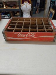 Coca-Cola Wooden Bottle Tray