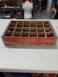 Coca-Cola Wooden Bottle Tray