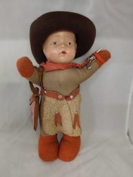 Vintage Cowboy Doll