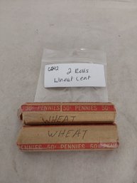 2 Rolls Wheat Pennies