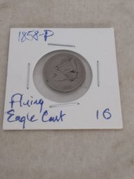 1858 Flying Eagle Cent