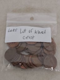 Lot Of Wheat Cent