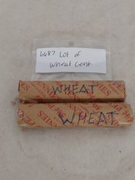 Lot Of Wheat Cent