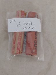 2 Rolls Wheat Pennies