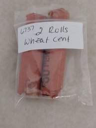 2 Rolls Wheat Pennies