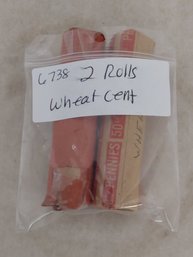 2 Rolls Wheat Pennies