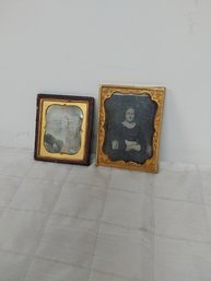 Lot Of 2 Daguerreotype