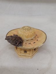 Popular Imports Inc. Hat Trinket Box