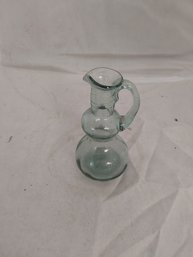 Colored Glass Pitcher