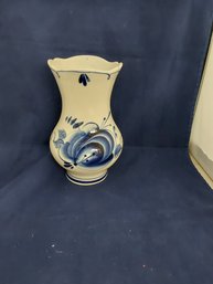 Gzhel Russian Handmade Ceramic Vase