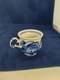 Gzhel Russian Handmade  Cup