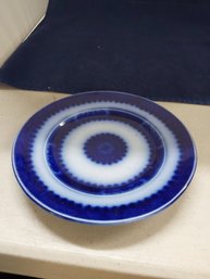 Blue Flow Canton Plate