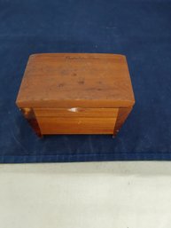 Small Wooden Trinket Box