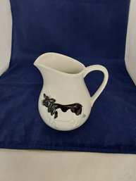 Otagiri Ceramic Creamer Pitcher With Raised Cow