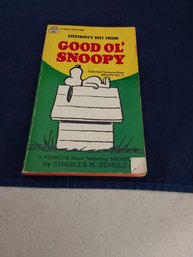 Good Ol' Snoopy Book By Charles Schultz