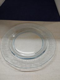 9' Blue Glass Plate