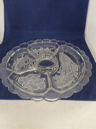 Glass Appetizer Tray