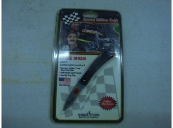 Schrade Cutlery Nascar  Special Edition Ernie Irvan Knife