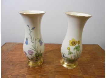 Pair Of X & A Krautheim Vases Made In Germany