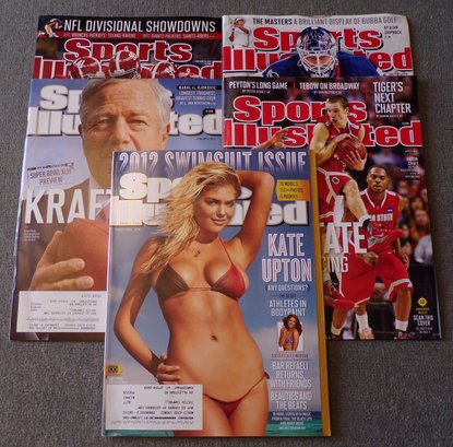 Five 'Sports Illustrated' Magazines, 2012, Including Swimsuit Issue