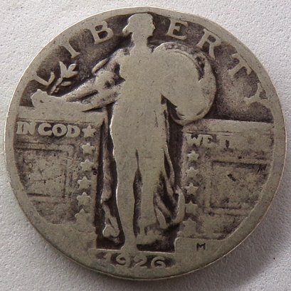 1926-S Standing Liberty Silver Quarter