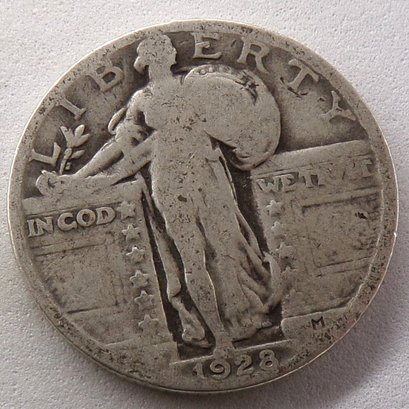 1928 Standing Liberty Silver Quarter