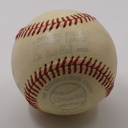 Authentic & Vintage, August 12, 1975 White Sox Game Ball