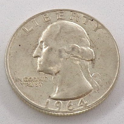 1964 Washington Silver Quarter Dollar
