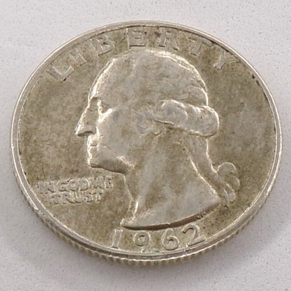 1962-D Silver Washington Quarter Dollar