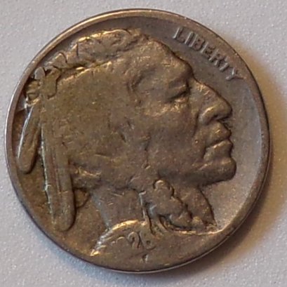 EXTREMELY RARE KEY Date 1926-S Buffalo Nickel (VF/XF)