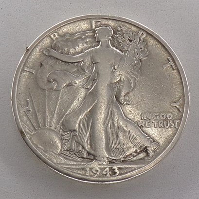 1943-S Walking Liberty Silver Half Dollar (XF/AU)