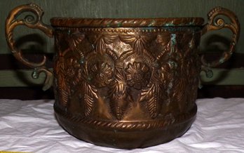 10 Inch Decorative Copper Pot