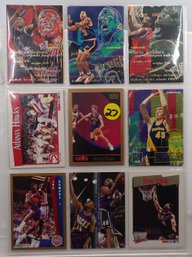 (18) Eighteen Various Basketball Cards