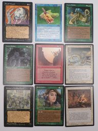 9 (Nine) Magic The Gathering Cards