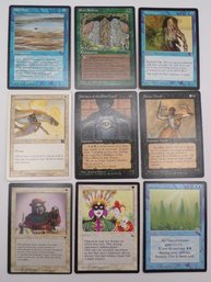 9 (Nine) Magic The Gathering Cards