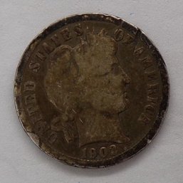 1902-O Barber Silver Dime