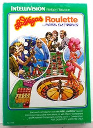 Las Vegas Roulette (Intellivision) Complete With Box & Manual