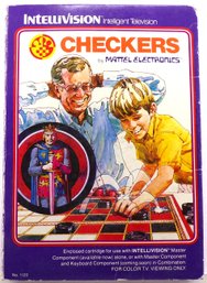 Checkers (Intellivision) Complete With Box & Manual (Scarce)