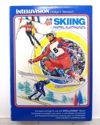 US Ski Team Skiing (Intellivision) Complete With Box & Manual