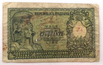 Italy 50 Lire