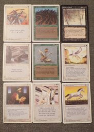 9 (Nine) Magic The Gathering Cards