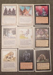 9 (Nine) Magic The Gathering Cards