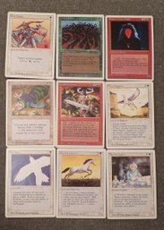 9 (Nine) Magic The Gathering Cards