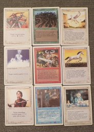 9 (Nine) Magic The Gathering Cards