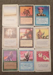 9 (Nine) Magic The Gathering Cards