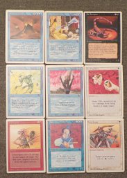 9 (Nine) Magic The Gathering Cards