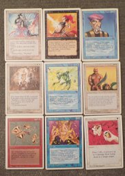 9 (Nine) Magic The Gathering Cards