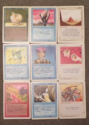 9 (Nine) Magic The Gathering Cards