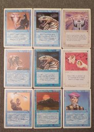 9 (Nine) Magic The Gathering Cards