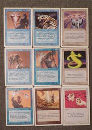 9 (Nine) Magic The Gathering Cards